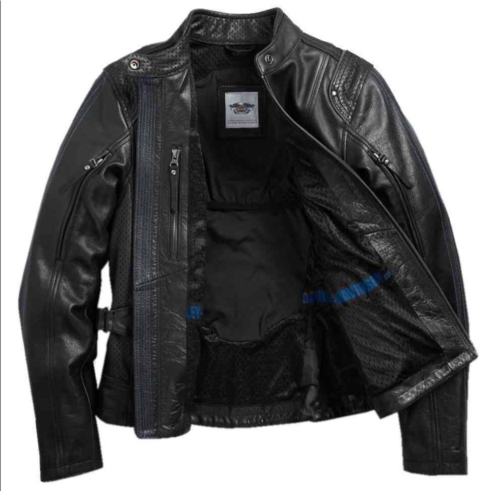 Harley-Davidson® 115th Anniversary Leather Jacket - Picture 3 of 4